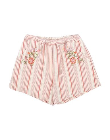Babe And Tess Babe & Tess Toddler Girl Shorts & Bermuda Shorts Brick Size 6 Cotton In Red