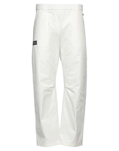 Shop Rayon Vert Man Pants White Size Xl Cotton, Polyamide