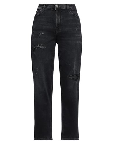 Liu •jo Woman Jeans Black Size 31 Cotton, Elastane