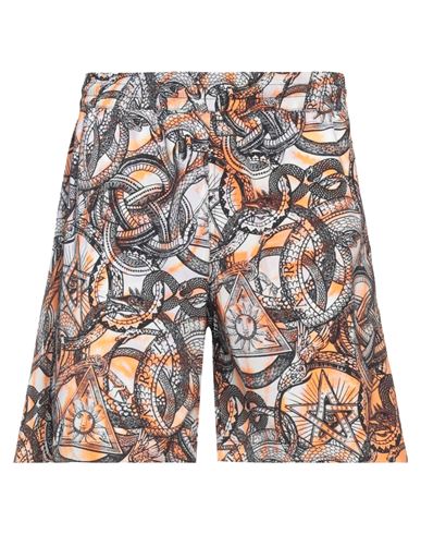 Shop Aries Man Shorts & Bermuda Shorts Orange Size L Polyamide, Alutex