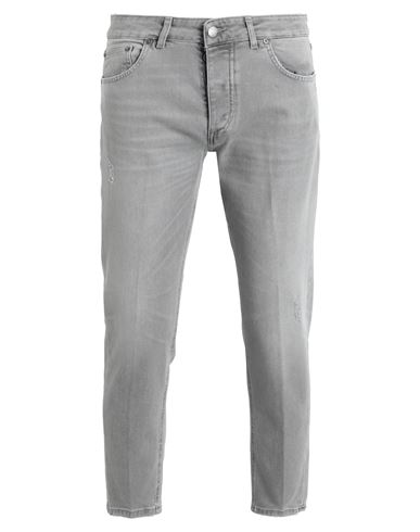 Be Able Man Jeans Grey Size 34 Cotton, Elastane In Gray