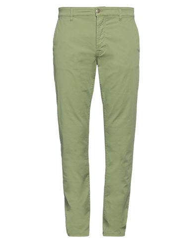 Siviglia Man Pants Military Green Size 31 Cotton, Elastane