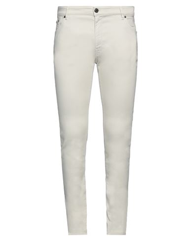 Pt Torino Man Pants Beige Size 40 Lyocell, Cotton, Polyester, Elastane In White