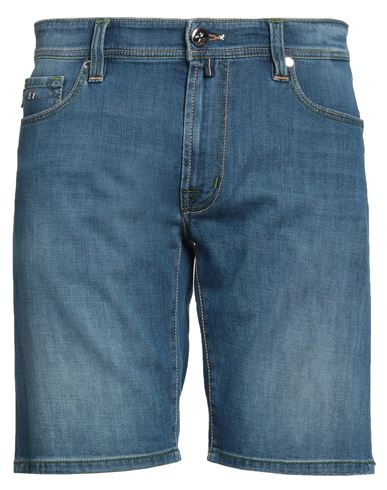Tramarossa Man Denim Shorts Blue Size 35 Cotton, T-400 Fiber, Elastane