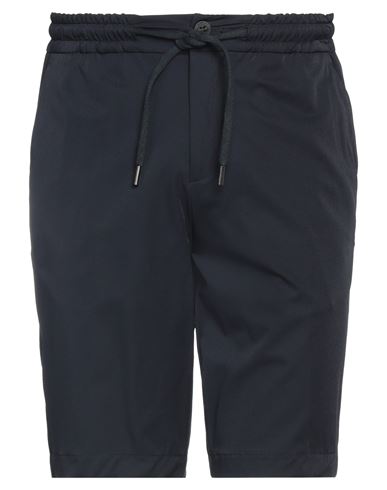 Suns Man Shorts & Bermuda Shorts Navy Blue Size Xl Nylon, Elastane