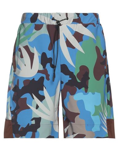 Pmds Premium Mood Denim Superior Man Shorts & Bermuda Shorts Azure Size L Polyamide, Elastane In Blue