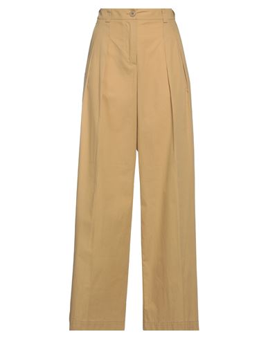Jucca Woman Pants Sand Size 4 Cotton In Beige