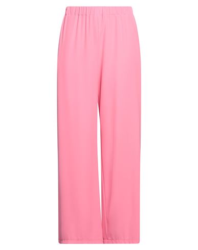 Vicolo Woman Pants Pink Size M Acetate, Viscose In Pink