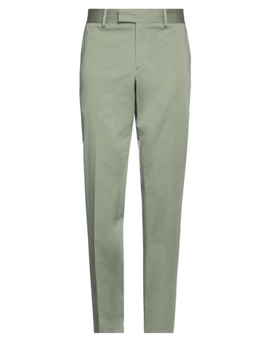 Lardini Man Pants Sage Green Size 36 Cotton, Elastane