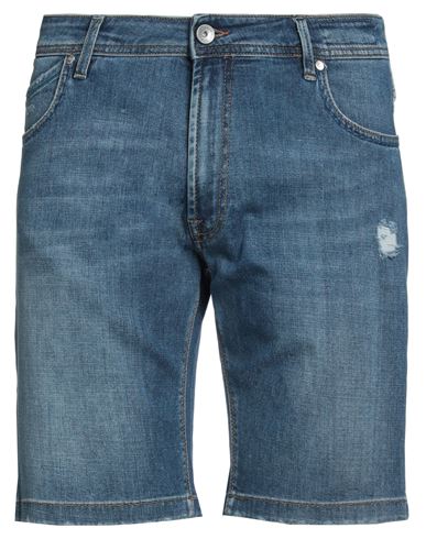 Re-hash Re_hash Man Denim Shorts Blue Size 34 Cotton, Elastomultiester, Elastane