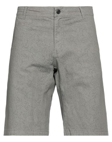 Iuter Man Shorts & Bermuda Shorts Grey Size 34 Cotton, Elastane