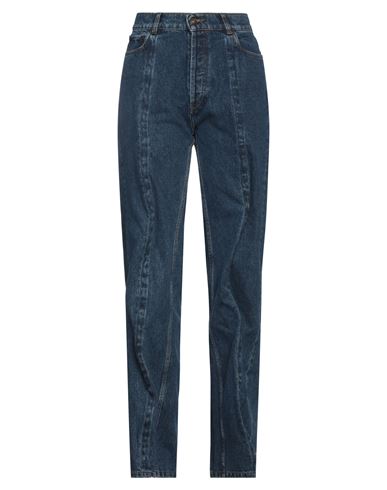 Y/project Woman Jeans Blue Size 32 Cotton