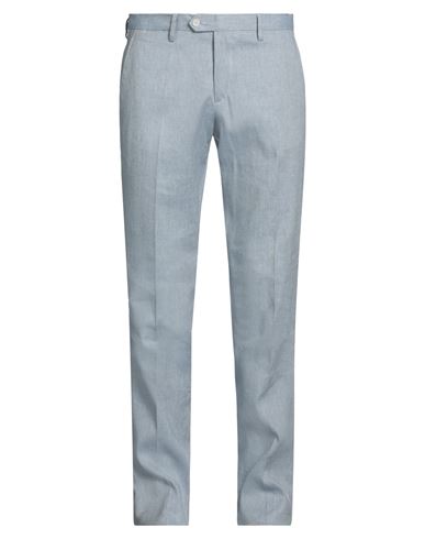 Marciano Man Pants Pastel Blue Size 36 Linen, Cotton