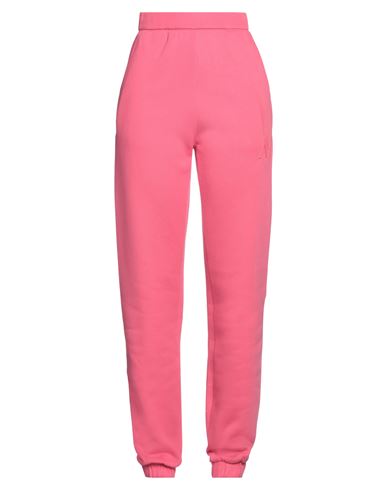 Attico The  Woman Pants Fuchsia Size 6 Cotton In Pink