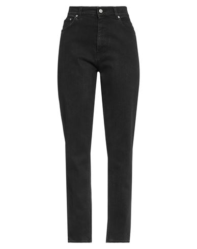 Shop Grifoni Woman Jeans Black Size 29 Cotton, Elastane