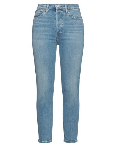 Re/done Woman Jeans Blue Size 29 Cotton, Elastane