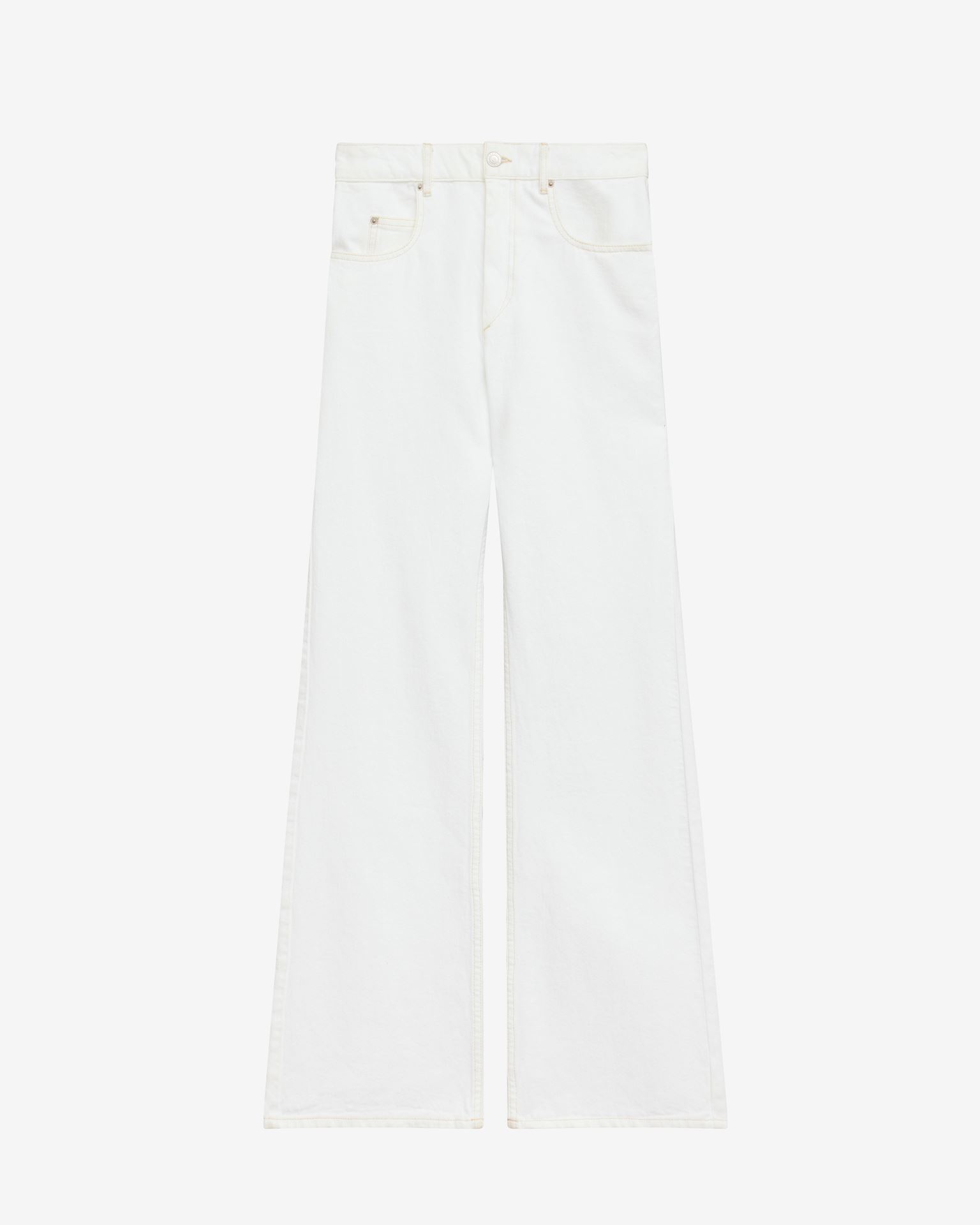 Shop Isabel Marant Belvira Trousers In White