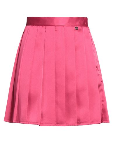 Woman Mini skirt Pink Size 6 Virgin Wool