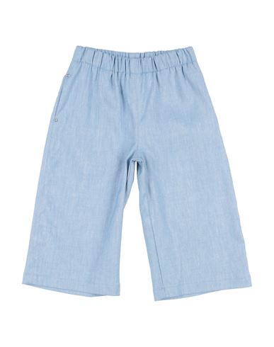 Liu •jo Babies'  Toddler Girl Jeans Blue Size 7 Linen, Polyester, Viscose, Elastane
