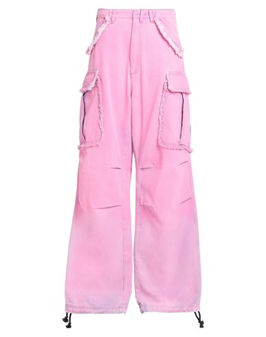 Darkpark Woman Jeans Fuchsia Size 27 Cotton In Pink