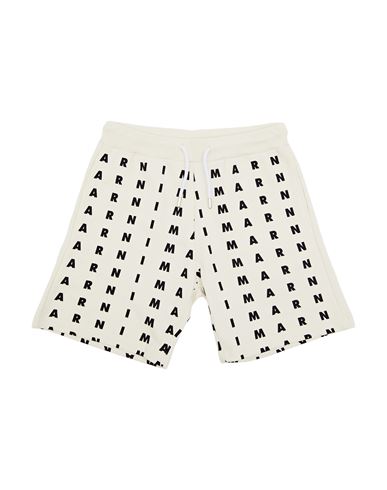 Shop Marni Toddler Shorts & Bermuda Shorts Ivory Size 6 Cotton In White