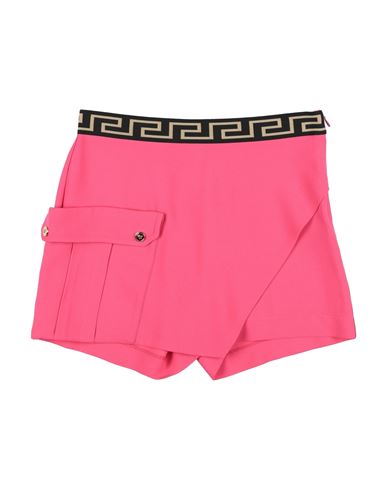 Versace Young Toddler Girl Shorts & Bermuda Shorts Pink Size 4 Acetate, Viscose, Polyester, Polyamid In Pink