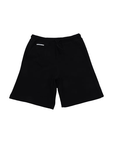 Dsquared2 Toddler Shorts & Bermuda Shorts Black Size 6 Cotton In Black