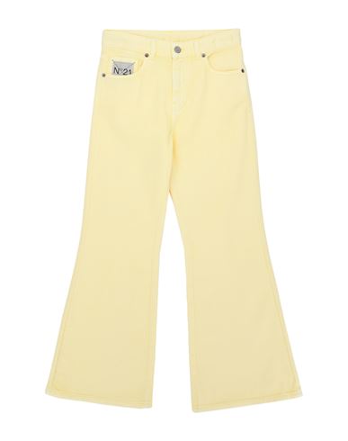 N°21 Babies' Toddler Girl Jeans Yellow Size 6 Cotton