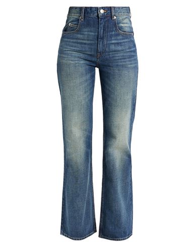 Isabel Marant Étoile Marant Étoile Woman Jeans Blue Size 4 Cotton In Blue
