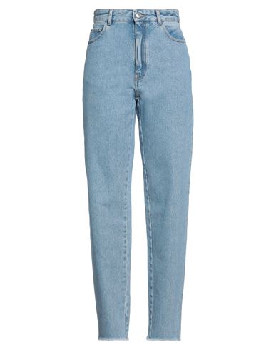 Gcds Woman Jeans Blue Size 28 Cotton