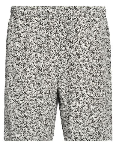 Grifoni Man Shorts & Bermuda Shorts White Size 30 Silk