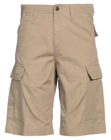 Carhartt Man Shorts & Bermuda Shorts Light Brown Size 31 Cotton In Beige