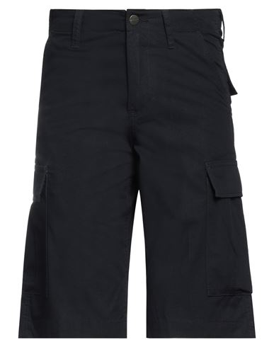 Carhartt Man Shorts & Bermuda Shorts Midnight Blue Size 33 Cotton
