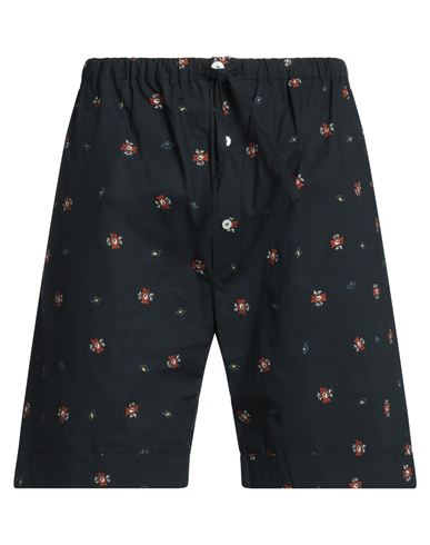 Nick Fouquet Man Shorts & Bermuda Shorts Black Size 34 Cotton