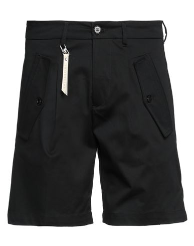 Gazzarrini Man Shorts & Bermuda Shorts Black Size 28 Cotton, Elastane