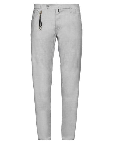 Incotex Man Pants Grey Size 38 Polyester, Wool, Elastane