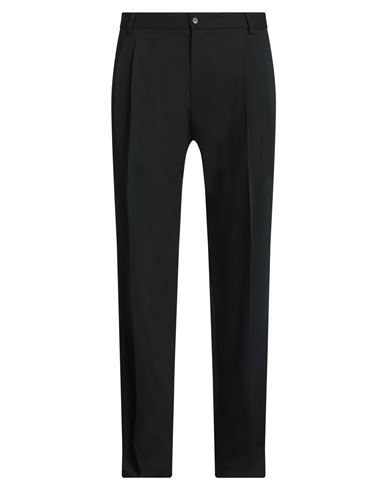 Dolce & Gabbana Man Pants Black Size 38 Virgin Wool, Cotton