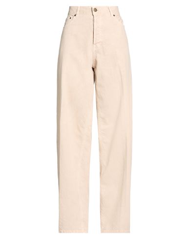 Haikure Woman Jeans Sand Size 27 Cotton, Linen