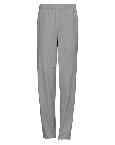 Off-white Man Pants Grey Size L Polyester, Virgin Wool, Elastane, Viscose, Cupro