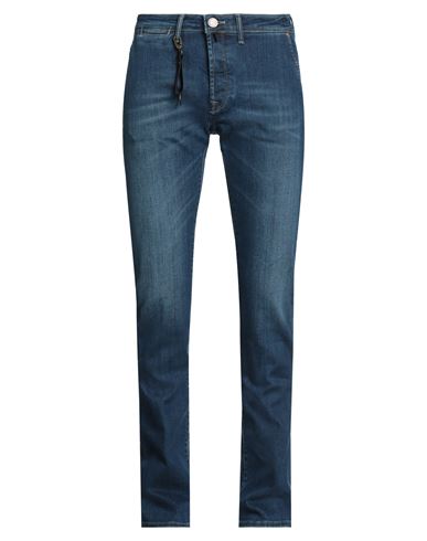Shop Incotex Man Jeans Blue Size 32 Cotton, Elastomultiester, Elastane