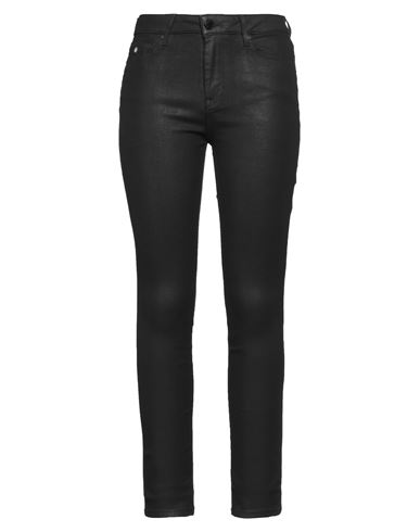 Tommy Hilfiger Woman Jeans Black Size 29w-32l Cotton, Polyamide, Elastane