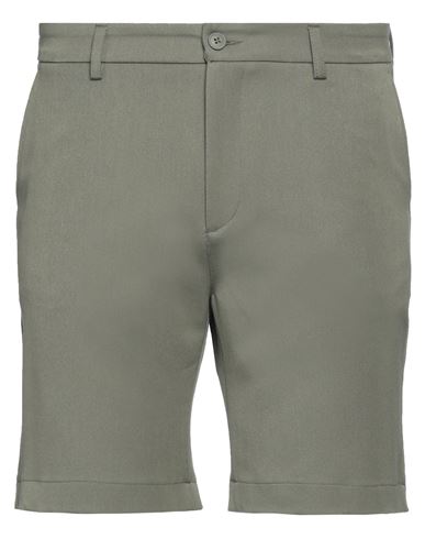 Les Deux Man Shorts & Bermuda Shorts Military Green Size 36 Polyester, Viscose, Elastane
