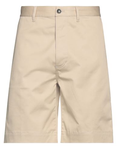 Nine In The Morning Man Shorts & Bermuda Shorts Beige Size 30 Cotton, Elastane