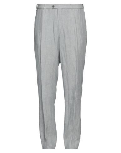 Hiltl Man Pants Light Grey Size 42 Linen