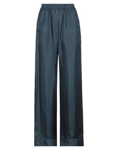 Dolce & Gabbana Woman Pants Midnight Blue Size 6 Silk