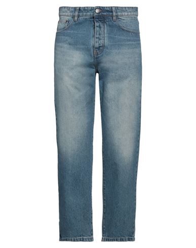 Shop Ami Alexandre Mattiussi Man Jeans Blue Size 33 Cotton