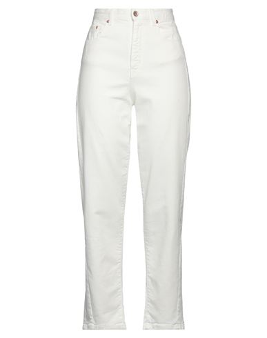 Bellerose Woman Jeans White Size S Cotton, Elastane