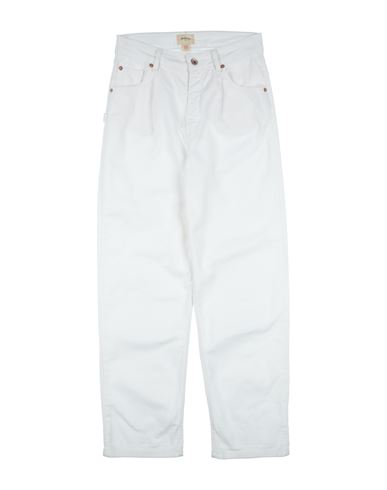 Shop Bellerose Toddler Girl Jeans White Size 6 Cotton, Elastane