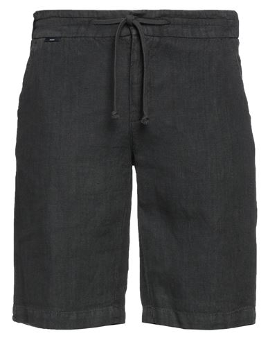 Shop 04651/a Trip In A Bag Man Shorts & Bermuda Shorts Steel Grey Size L Linen