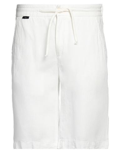 Shop 04651/a Trip In A Bag Man Shorts & Bermuda Shorts White Size L Linen